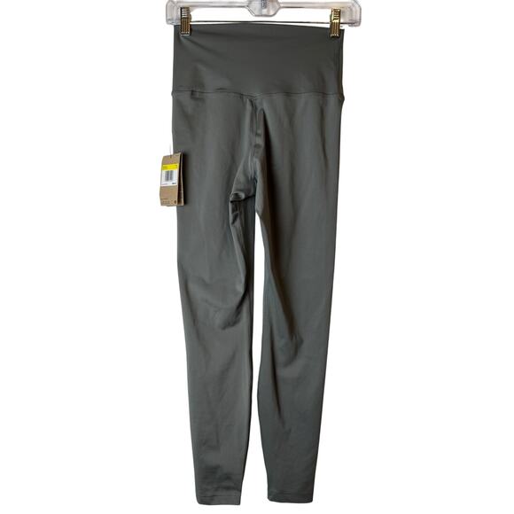 Nike Dri-Fit Yoga 7/8 Leggings Gray / Sage Size Small NWT - Picture 2 of 7